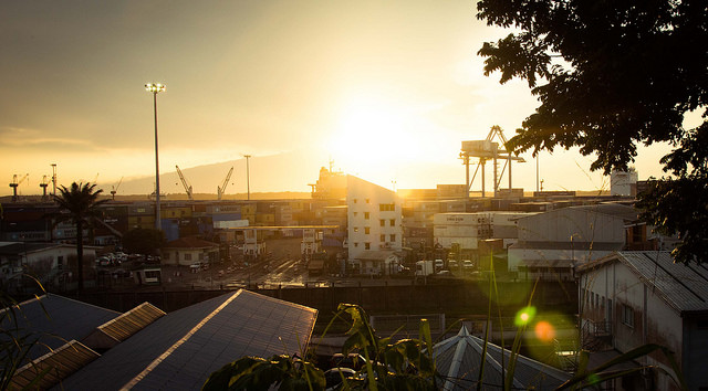 Douala port - Cameroon
