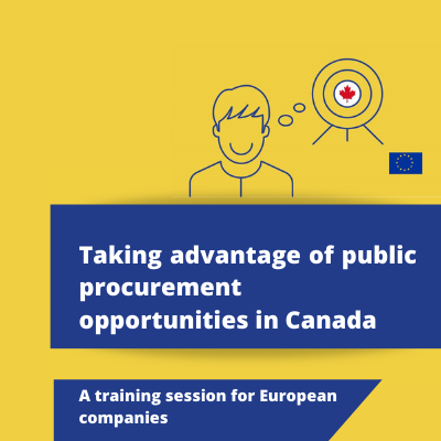 Public procurement opportunities in Canada