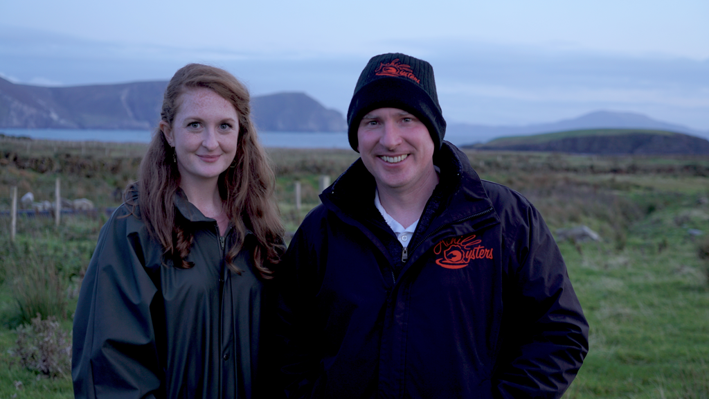 Achill Oysters Achill Oysters business founders