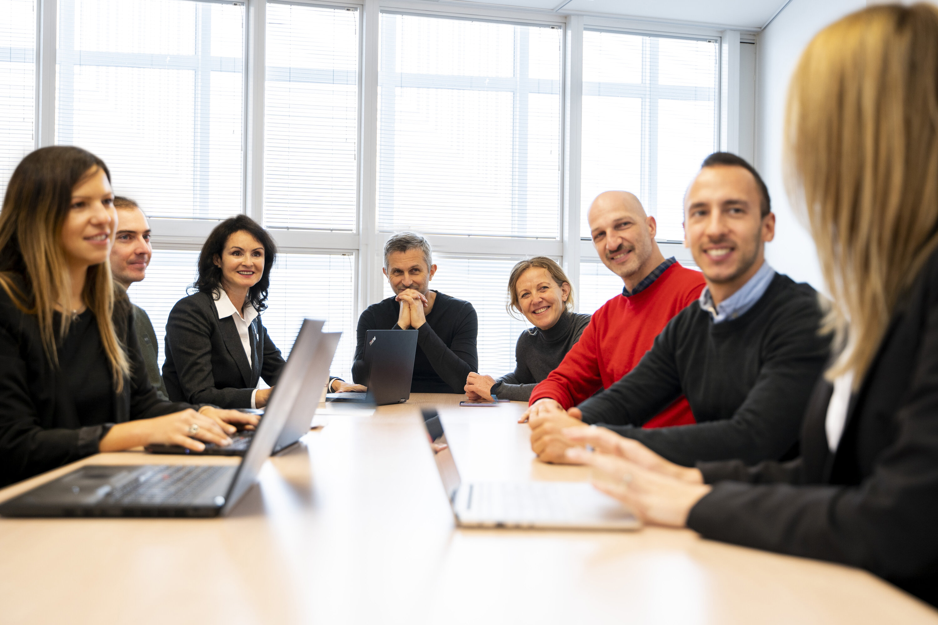 Team meeting at Biosistemika, Slovenia
