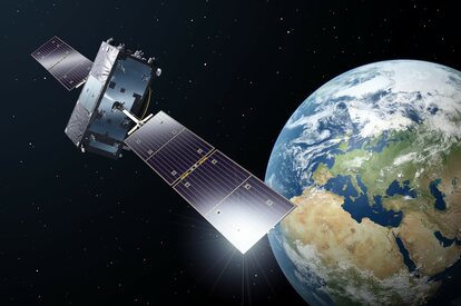 Galileo satellite in orbit