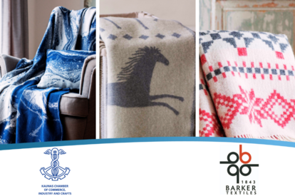 Cosy blankets from Lithuania to the world